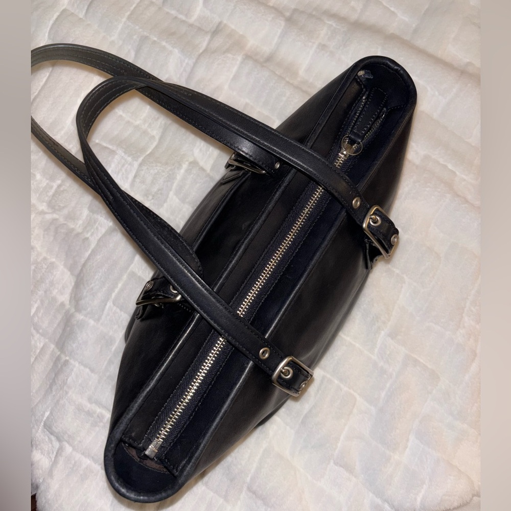 Vintage ✨ Coach Black Tote Medium Legacy 9847 - Picture 5 of 9